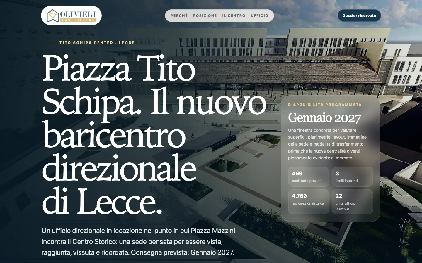 Tito Schipa Center landing page